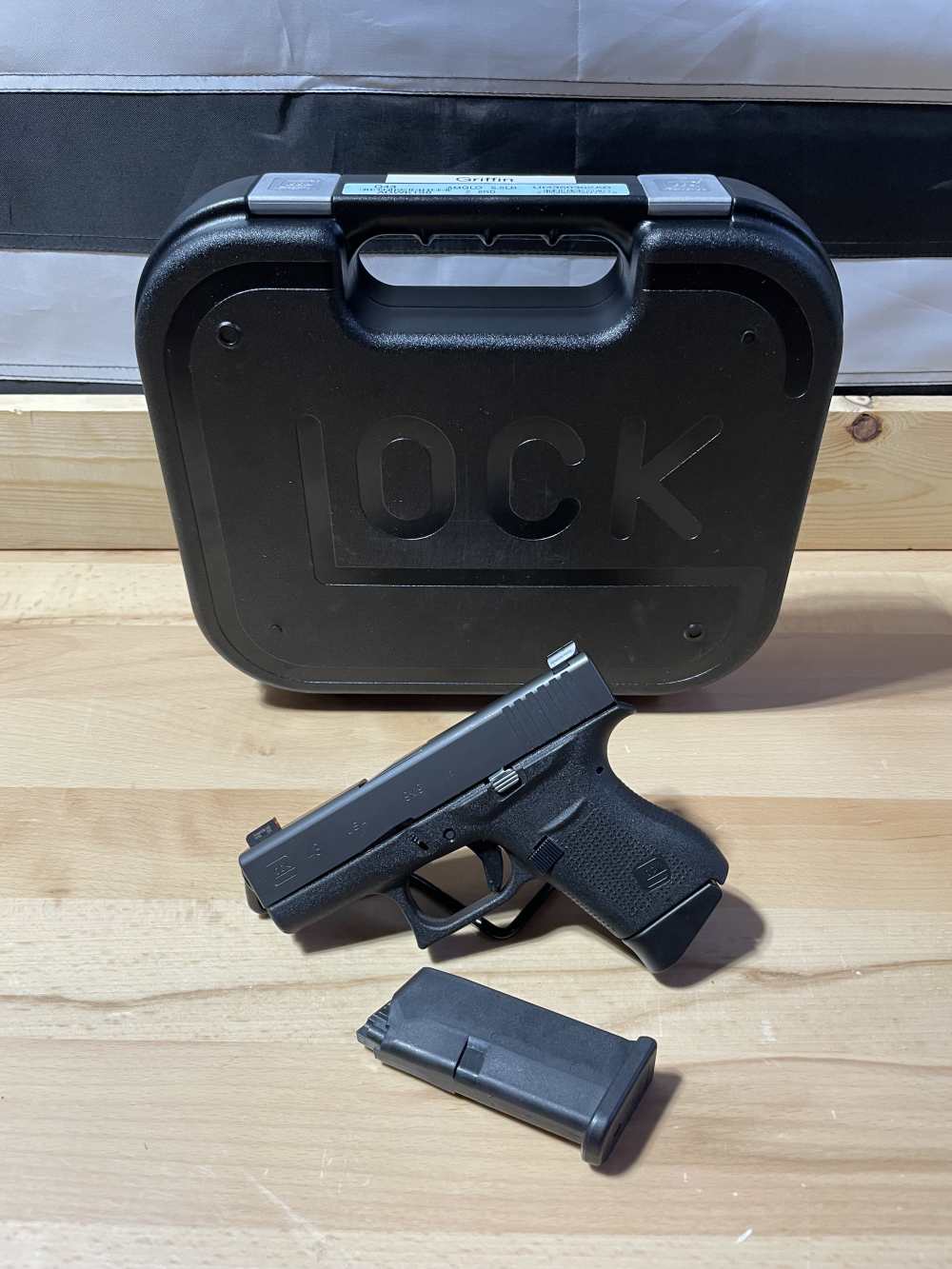 Glock 43 9mm w/ Night Sights & Box-img-0