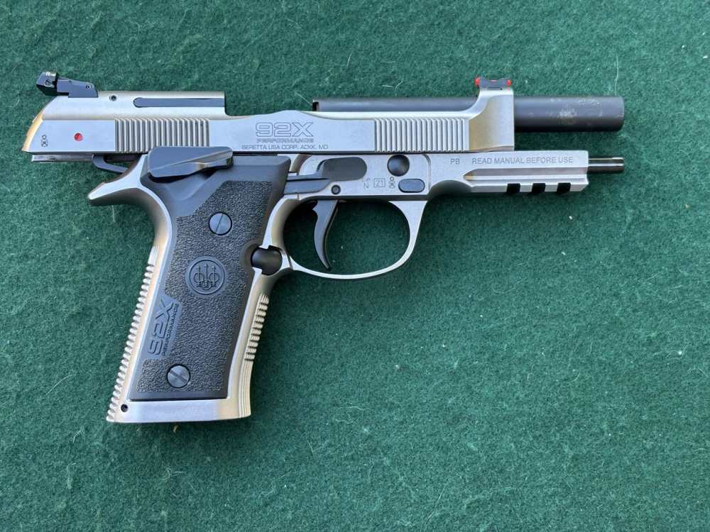 Beretta 92X Performance J92XR21 9mm — Exc.Condition — Original Case - 2mags-img-4