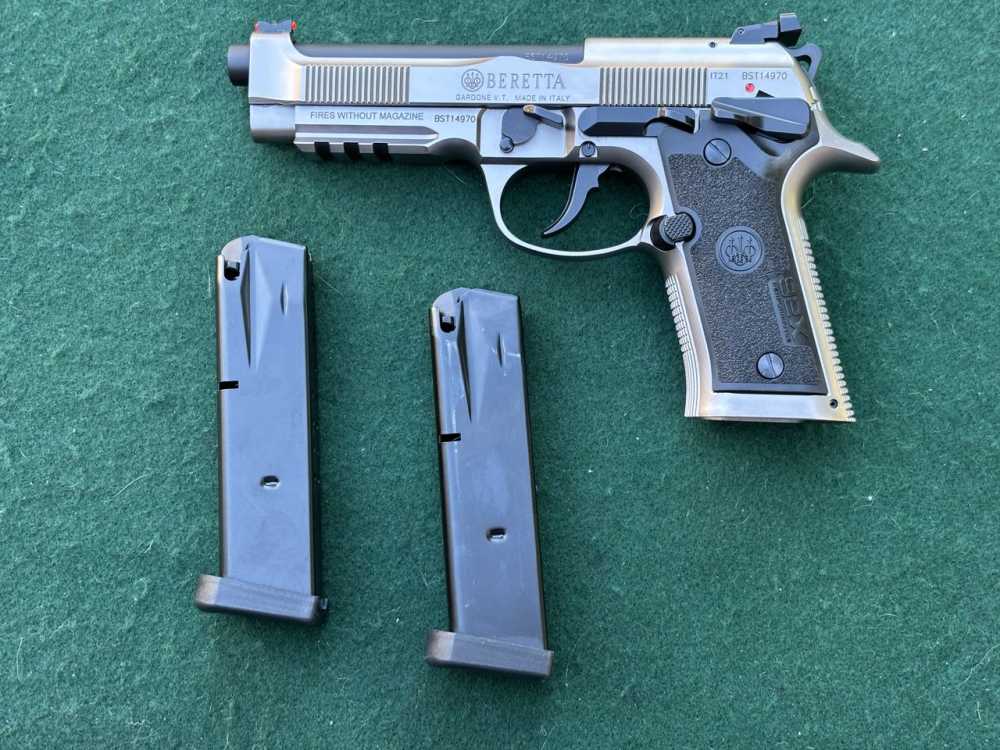 Beretta 92X Performance J92XR21 9mm — Exc.Condition — Original Case - 2mags-img-2