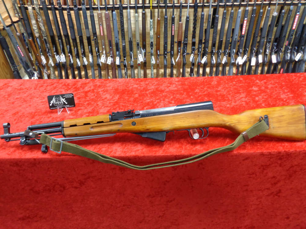 Chinese SKS PARATROOPER 7.62x39 China TRIANGLE 26 MATCHING WE TRADE & BUY!-img-1