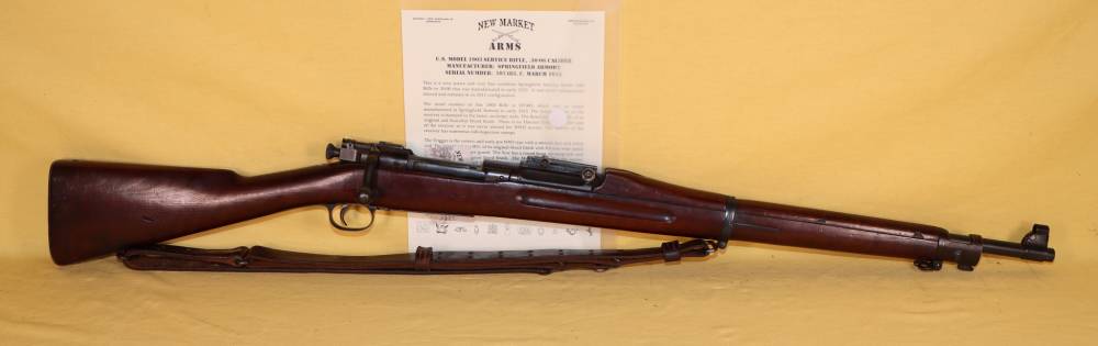Fine Springfield Model 1903 Rifle, c. March 1915, Unaltered-img-0