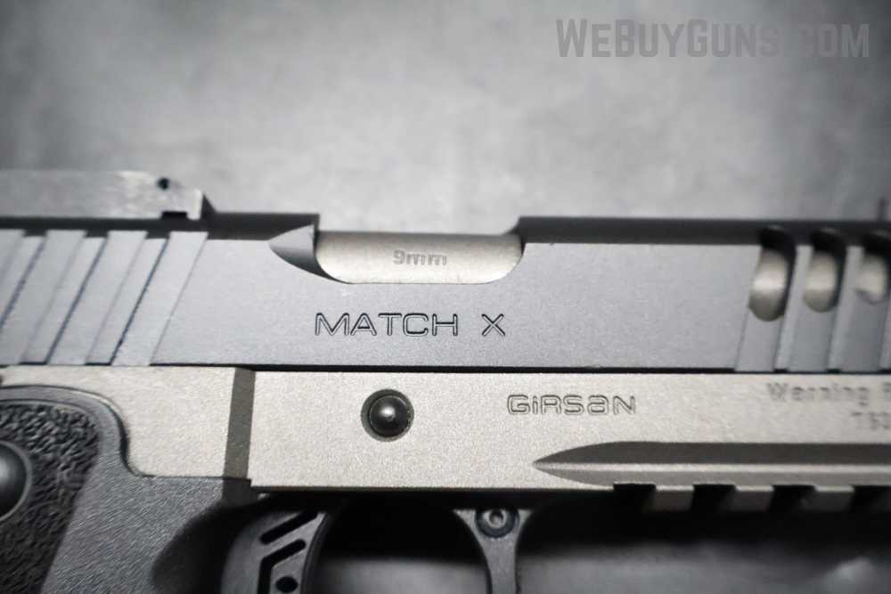 Girsan Witness 2311S Match X Semi-Automatic Pistol 9mm Parabellum-img-17