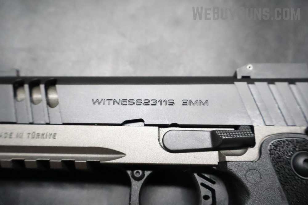Girsan Witness 2311S Match X Semi-Automatic Pistol 9mm Parabellum-img-16