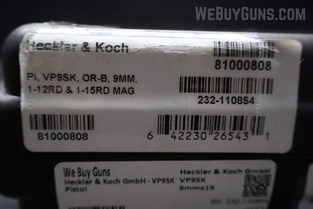 Heckler and Koch VP9SK-B w/ Optic Semi-Automatic Pistol 9mm Parabellum-img-21