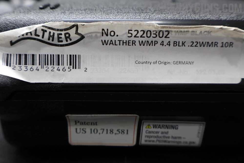 Walther WMP Semi-Automatic Pistol .22 WMR-img-2