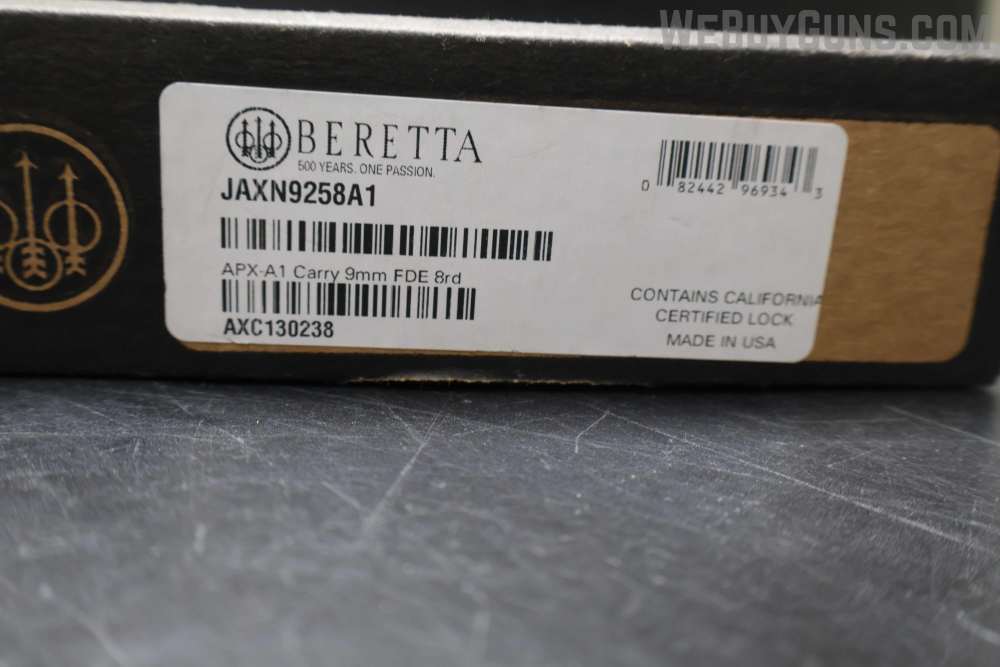 Beretta APX Semi-Automatic Pistol 9X19-img-2