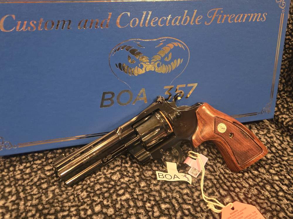 COLT Model BOA Revolver 357MAG 4.25" Deluxe 357 Presentation Box 1 of 1200-img-0