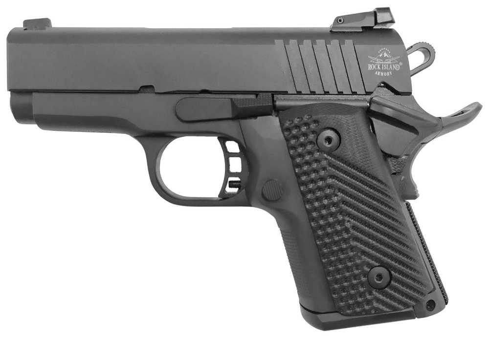 Rock Island Armory Baby Rock 45 ACP 3" Barrel 10 Round Capacity 51577-img-0