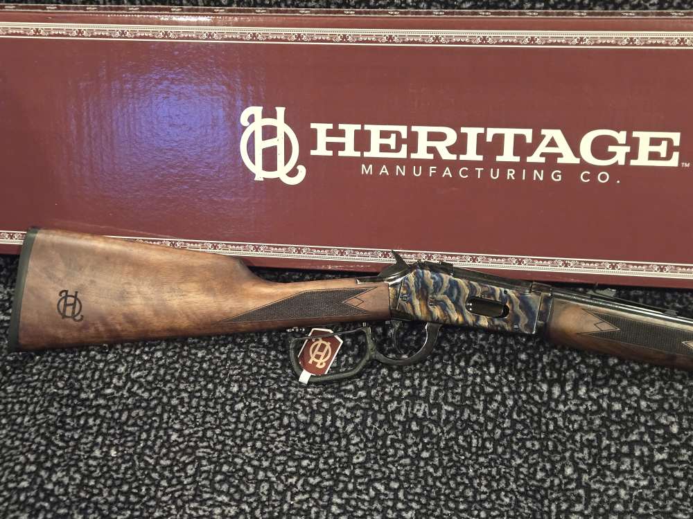Heritage Range Side Lever 410 GAUGE 20" Hardended Walnut RIFLE 727962709429-img-0