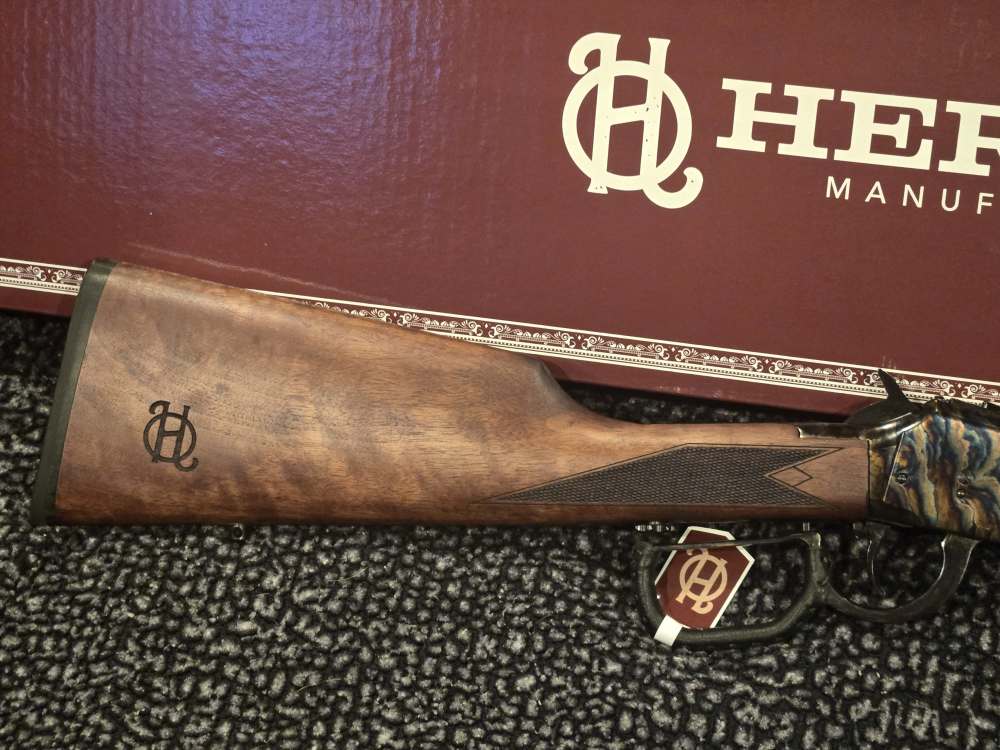 Heritage Range Side Lever 410 GAUGE 20" Hardended Walnut RIFLE 727962709429-img-1