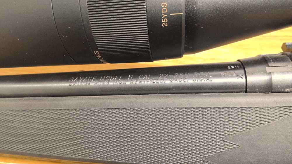 Savage Model 11 22-250 Left Hand-img-2