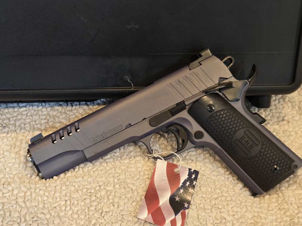 Auto Ordnance 1911 Pistol 45 ACP 5" NORTHERN LIGHTS NIGHT SIGHTS NEW IN BOX-img-0
