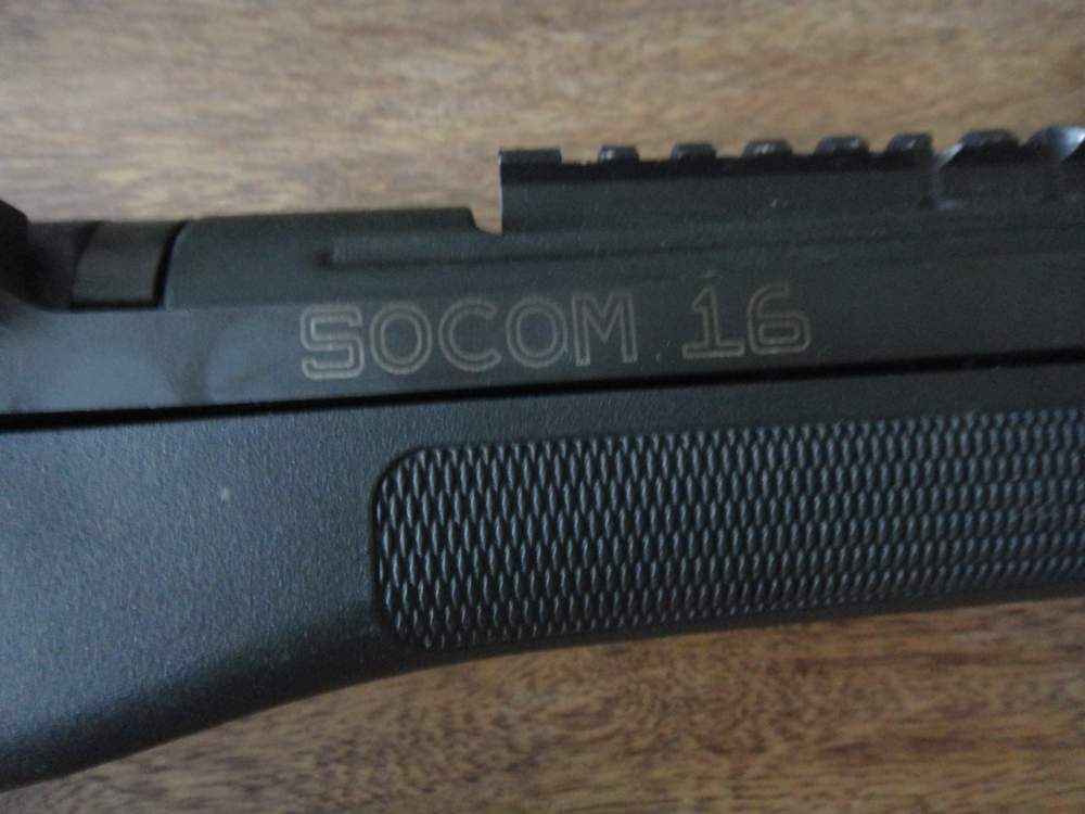 Springfield M1A SOCOM 16 .308win black rifle 7.62 w/ case 16" bbl-img-1