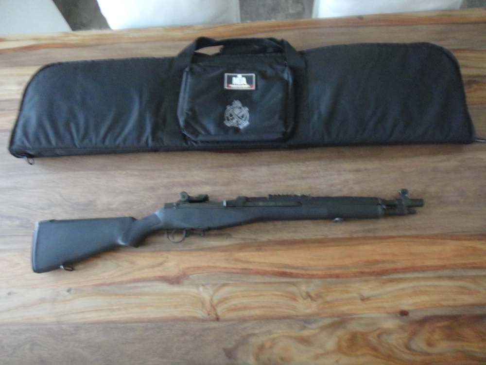 Springfield M1A SOCOM 16 .308win black rifle 7.62 w/ case 16" bbl-img-0