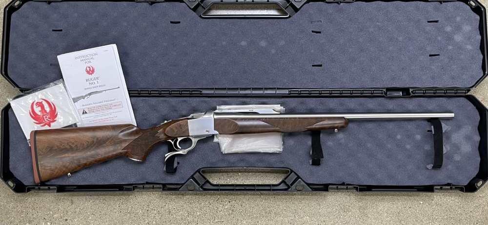 NEW-Gorgeous Ruger No.1 No. 1 Sporter 6.5 PRC Exclusive 21344 $Super Deal$-img-0