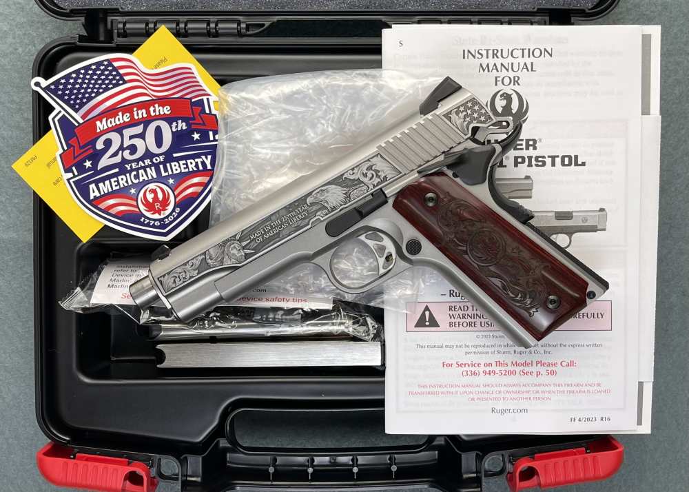 New-Ruger SR1911 SR 1911 America's 250th Limited .45 ACP 16707 $Super Deal$-img-0
