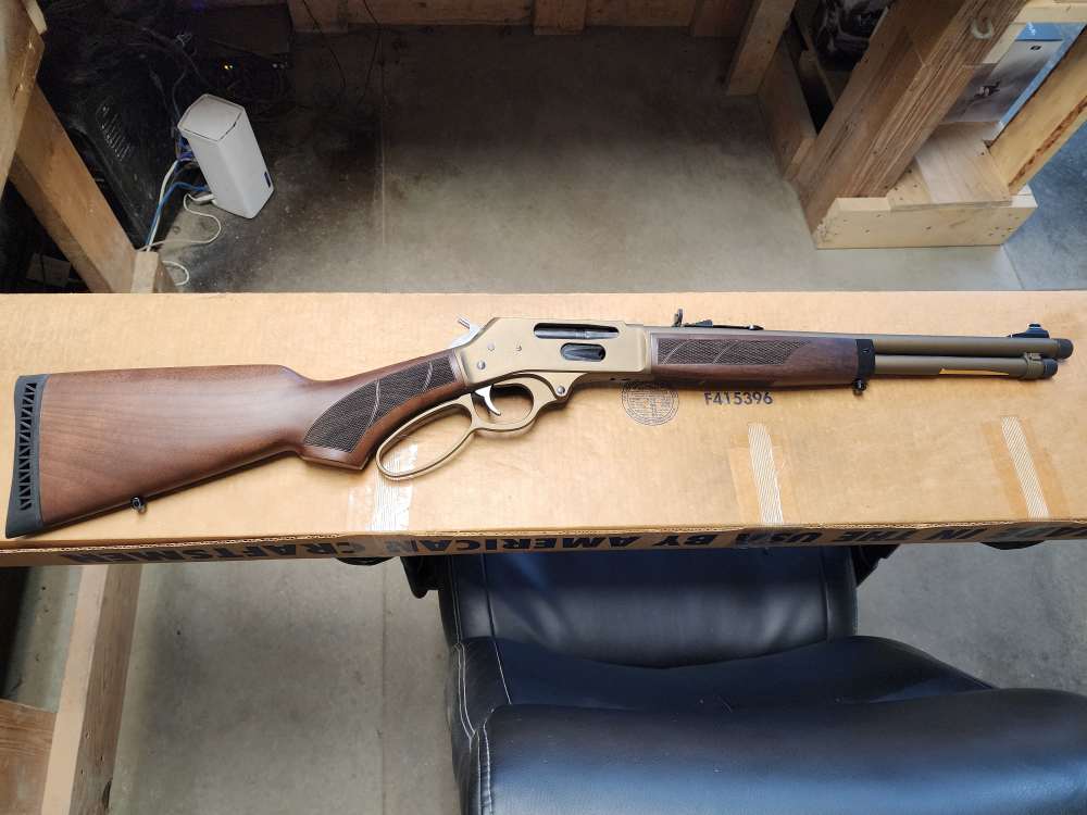 PICS! NEW HENRY EXPLORER CARBINE SIDE GATE .30-30 WINCHESTER 16.5" THREADED-img-2