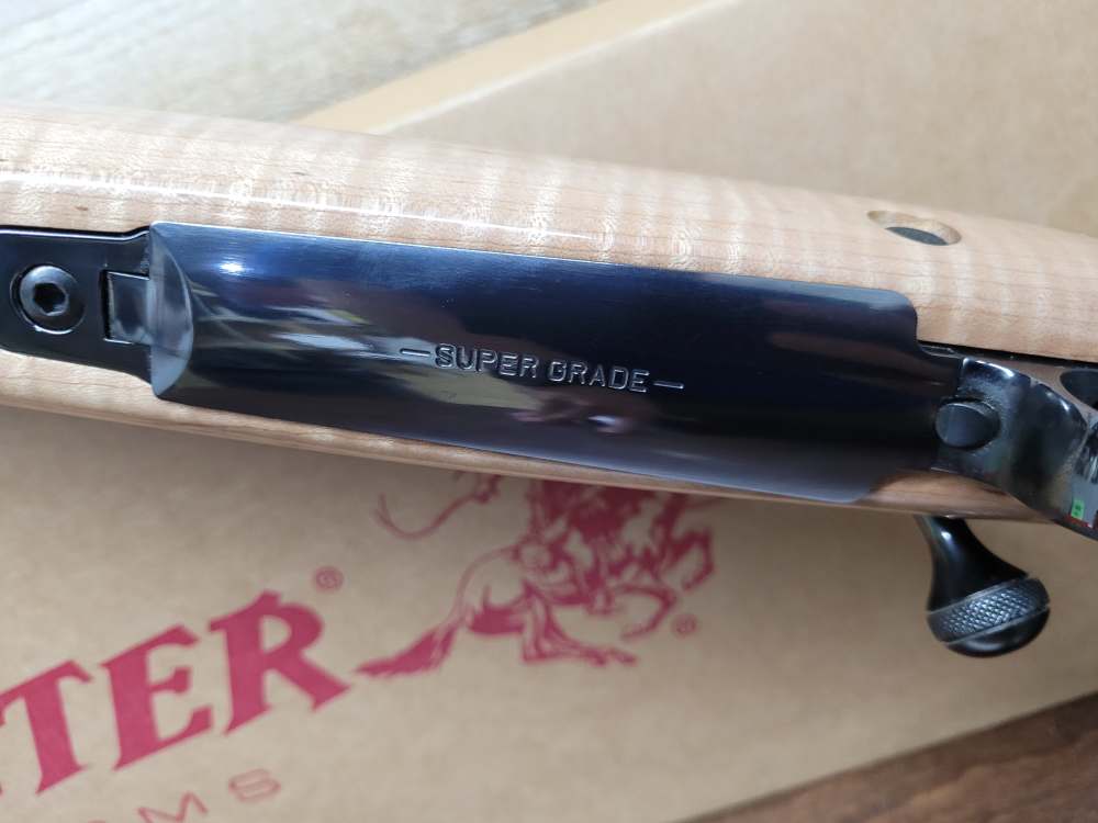 New Winchester Model 70 Super Grade Maple 300WM 26"bbl -img-19