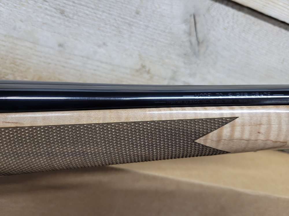 New Winchester Model 70 Super Grade Maple 300WM 26"bbl -img-10