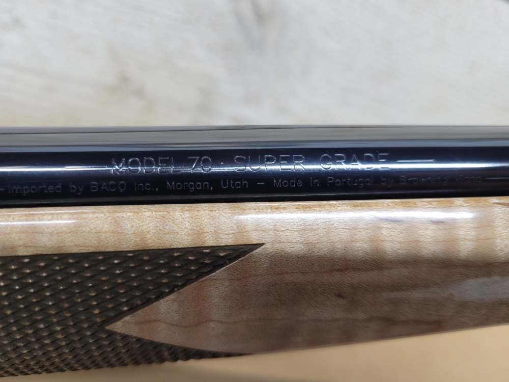 New Winchester Model 70 Super Grade Maple 300WM 26"bbl -img-12