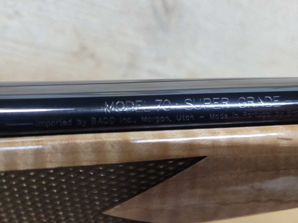 New Winchester Model 70 Super Grade Maple 300WM 26"bbl -img-11