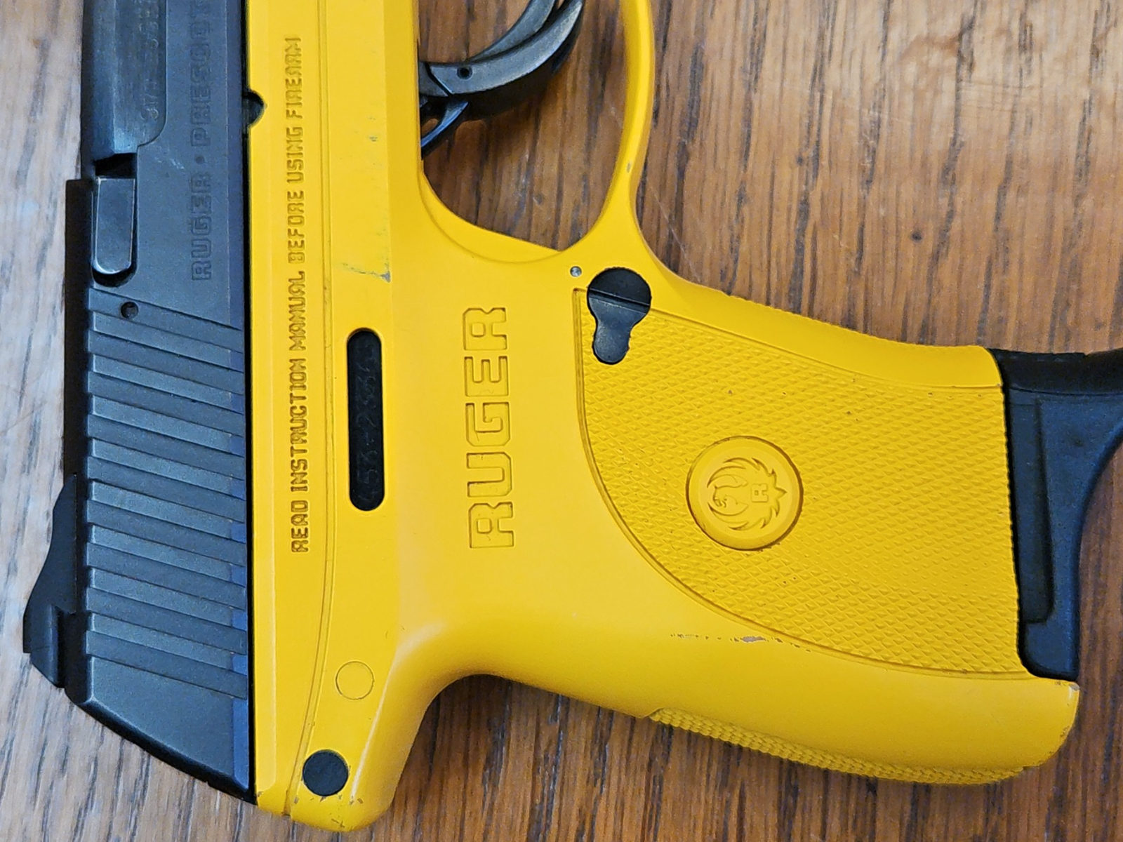 Ruger LC9s 9mm. YELLOW. No CC fee-img-2
