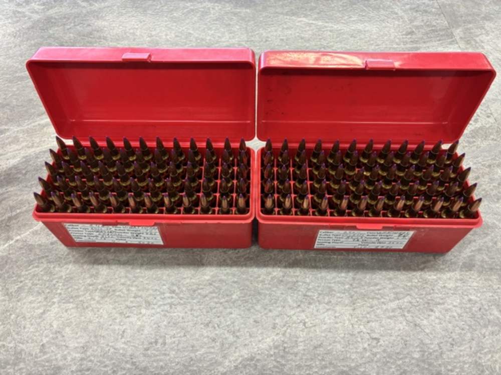 300 rounds of 240 Weatherby ammo Norma Brass-img-0