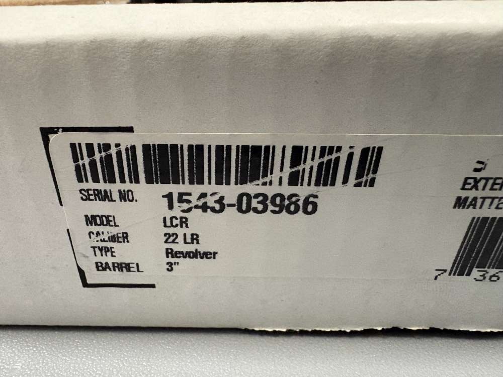Ruger LCRx 22LR 3" Barrel 8Rd Used-img-2