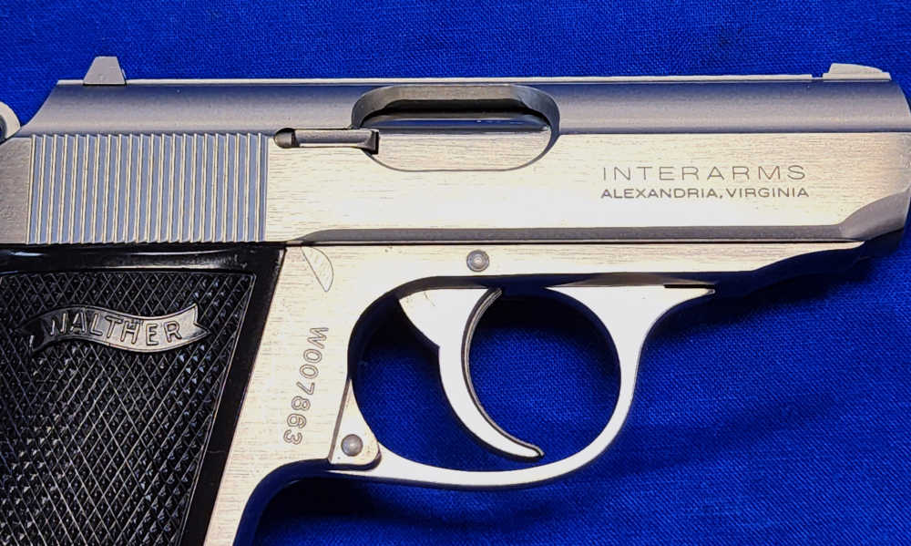 RARE VINTAGE 1998 WALTHER PPK/S .32 ACP 3.3" STAINLESS -img-6