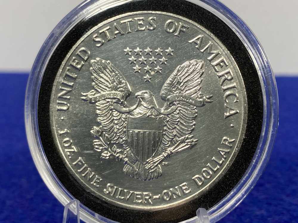 1989 American SIlver Eagle *DESIRABLE EARLY PRODUCTION* -Penny Start--img-5