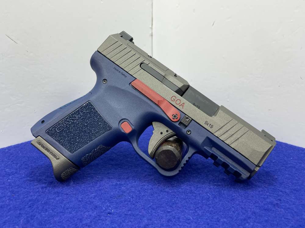 Canik METE MC9 9mm 3.18" Red/Blue *EXCELLENT OPTICS READY CONCEAL CARRY*-img-16