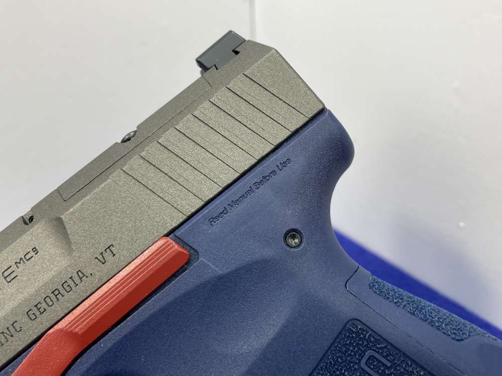 Canik METE MC9 9mm 3.18" Red/Blue *EXCELLENT OPTICS READY CONCEAL CARRY*-img-10