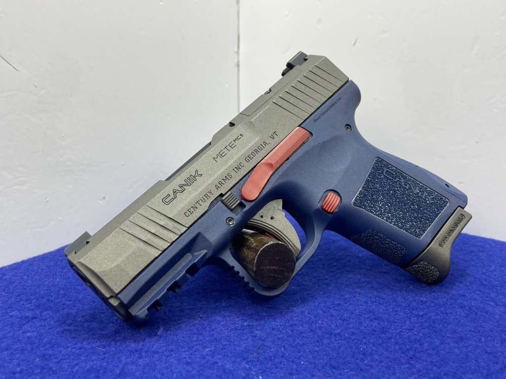 Canik METE MC9 9mm 3.18" Red/Blue *EXCELLENT OPTICS READY CONCEAL CARRY*-img-7