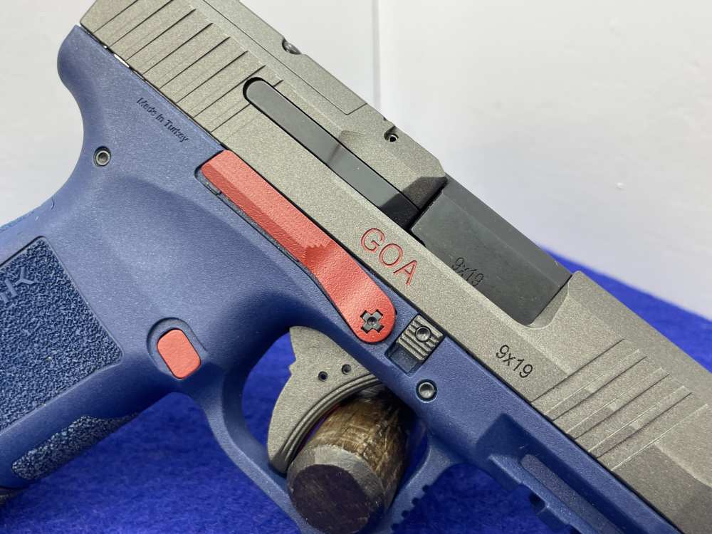 Canik METE MC9 9mm 3.18" Red/Blue *EXCELLENT OPTICS READY CONCEAL CARRY*-img-22