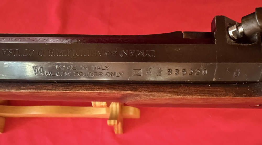 LYMAN DEERSTALKER .54 CAL PERCUSSION RIFLE-PEDERSOLI MADE ITALY-BRIGHT BORE-img-28