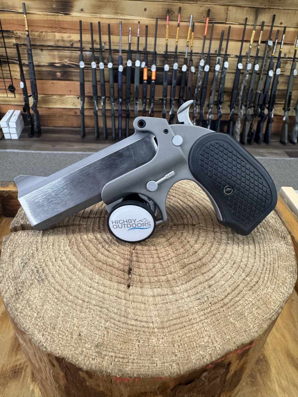 Bond Arms Cyclops Thumper Big Bore Pistol - 50 AE, 1rd, 4.25", Stainless-img-4