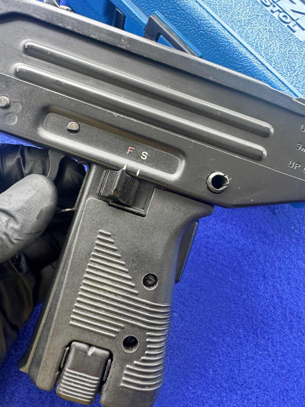 In Box Pre Ban Action Arms Uzi Pistol IMI Israel 9mm -img-28