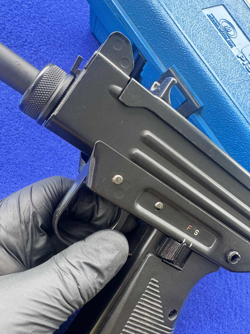 In Box Pre Ban Action Arms Uzi Pistol IMI Israel 9mm -img-29