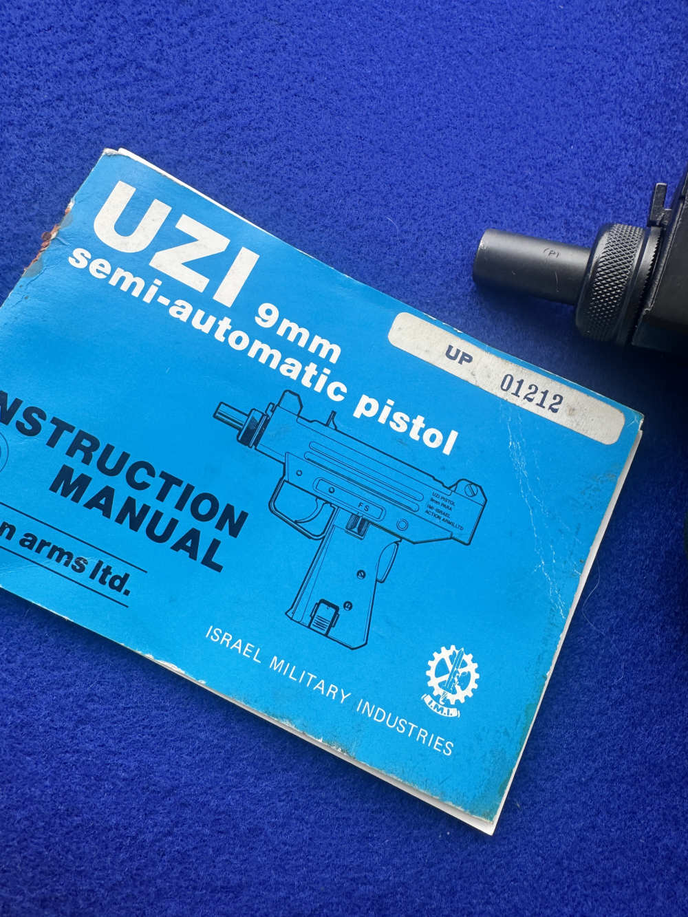 In Box Pre Ban Action Arms Uzi Pistol IMI Israel 9mm -img-2