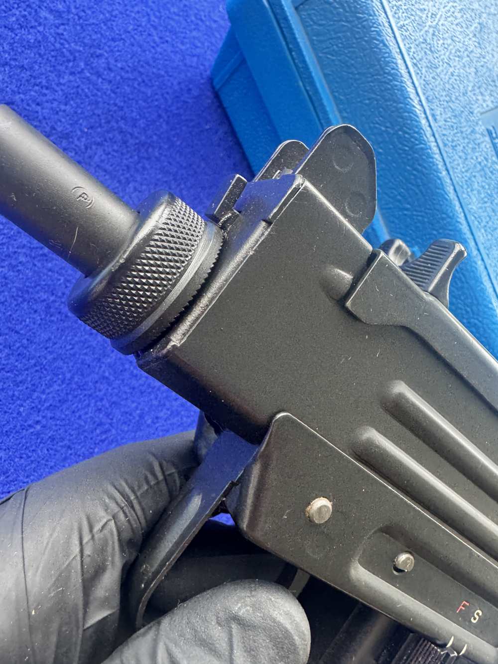 In Box Pre Ban Action Arms Uzi Pistol IMI Israel 9mm -img-7