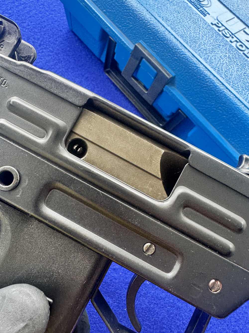 In Box Pre Ban Action Arms Uzi Pistol IMI Israel 9mm -img-33