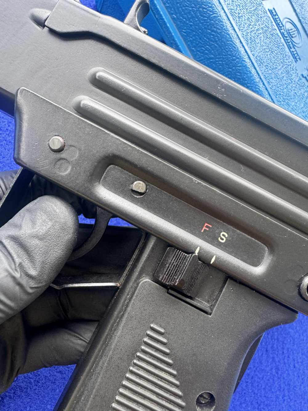 In Box Pre Ban Action Arms Uzi Pistol IMI Israel 9mm -img-6