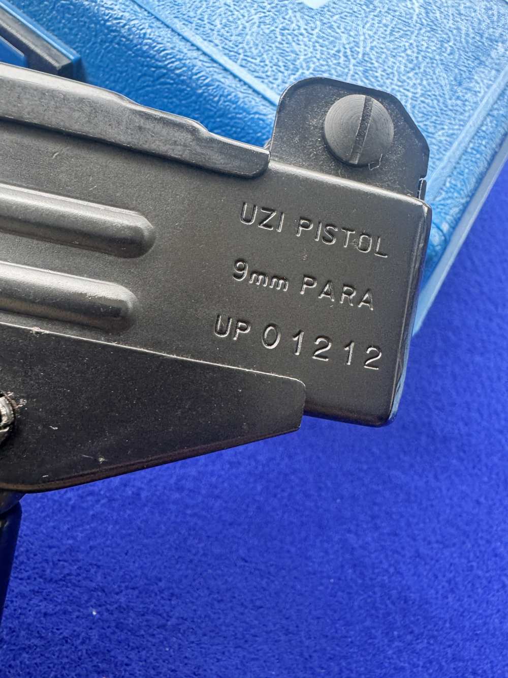 In Box Pre Ban Action Arms Uzi Pistol IMI Israel 9mm -img-27