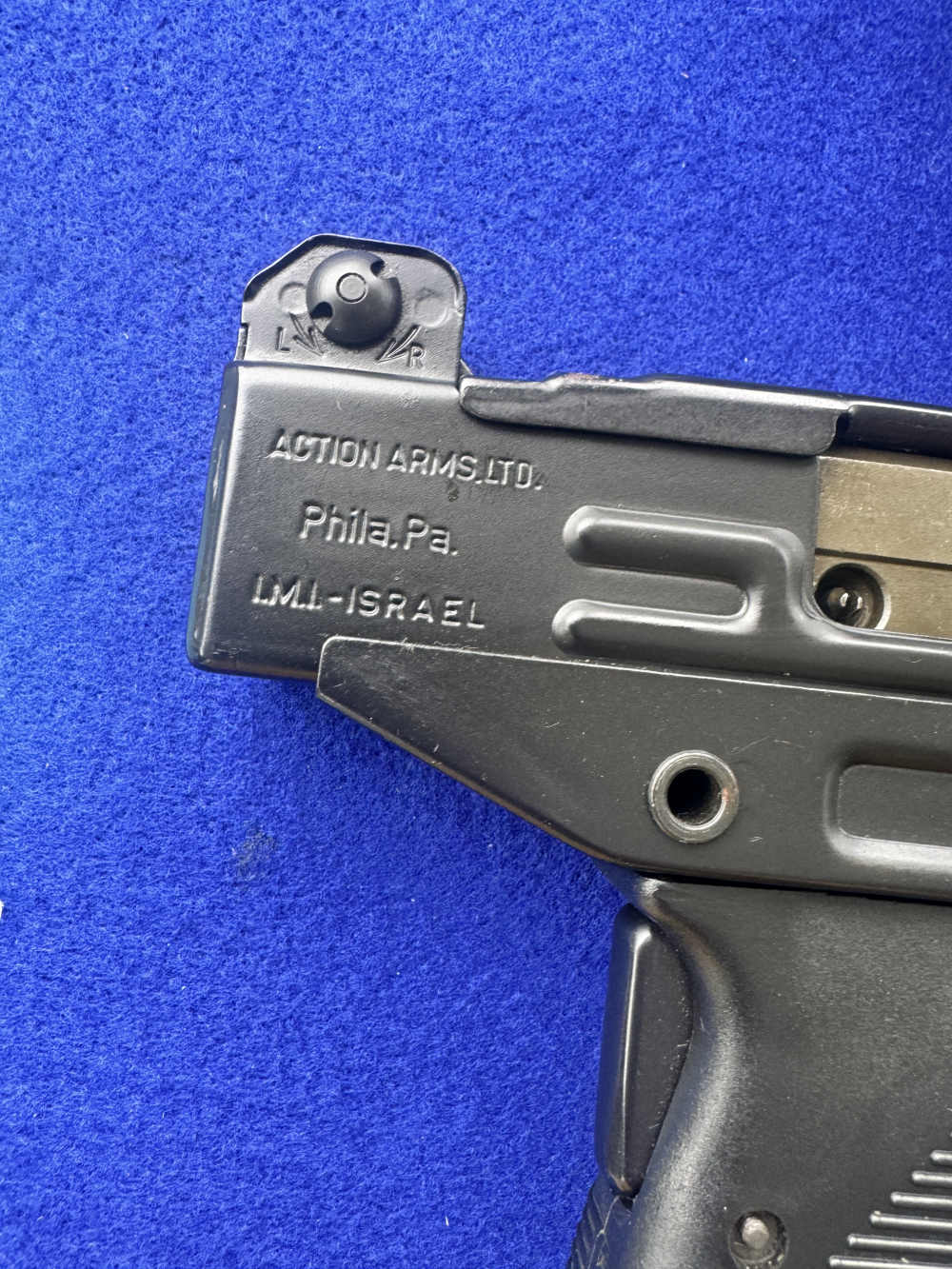 In Box Pre Ban Action Arms Uzi Pistol IMI Israel 9mm -img-10
