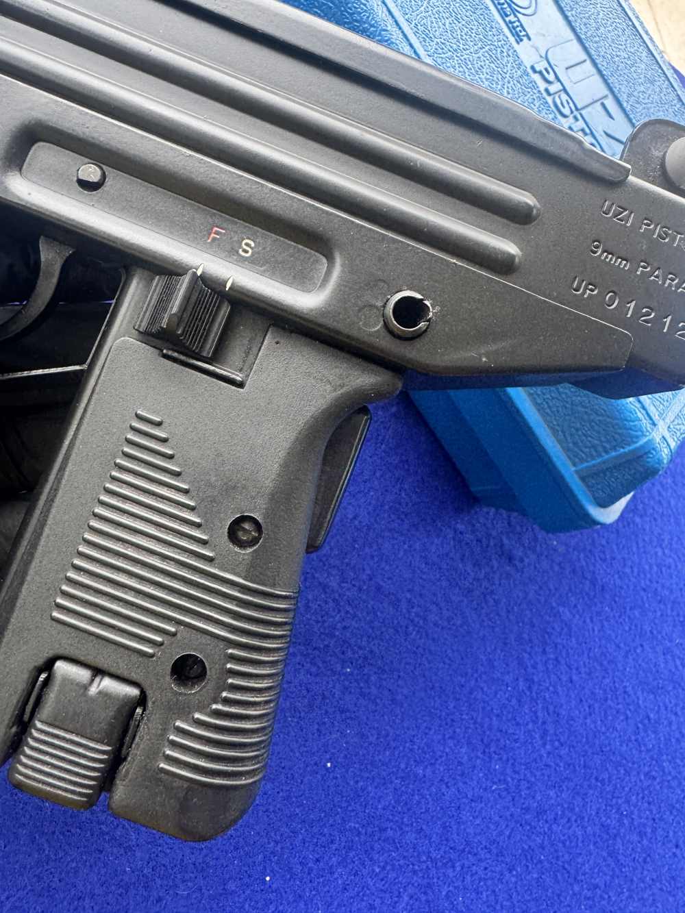 In Box Pre Ban Action Arms Uzi Pistol IMI Israel 9mm -img-5