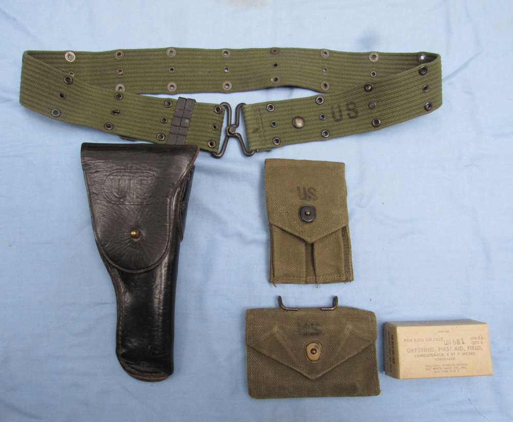 USMC M.1911A1 Pistol Belt Holster Rig...1963-1966-img-0