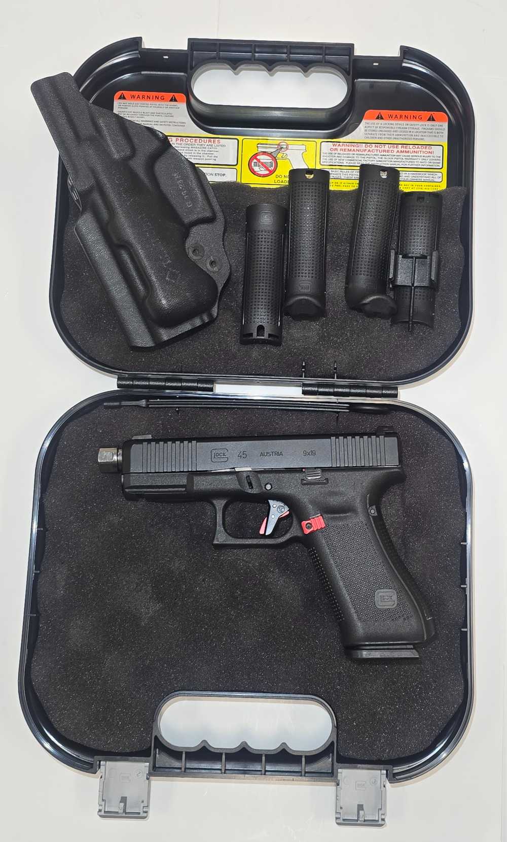 USED Glock G45 Gen 5 9mm 4" with holster  PA455S702-img-1