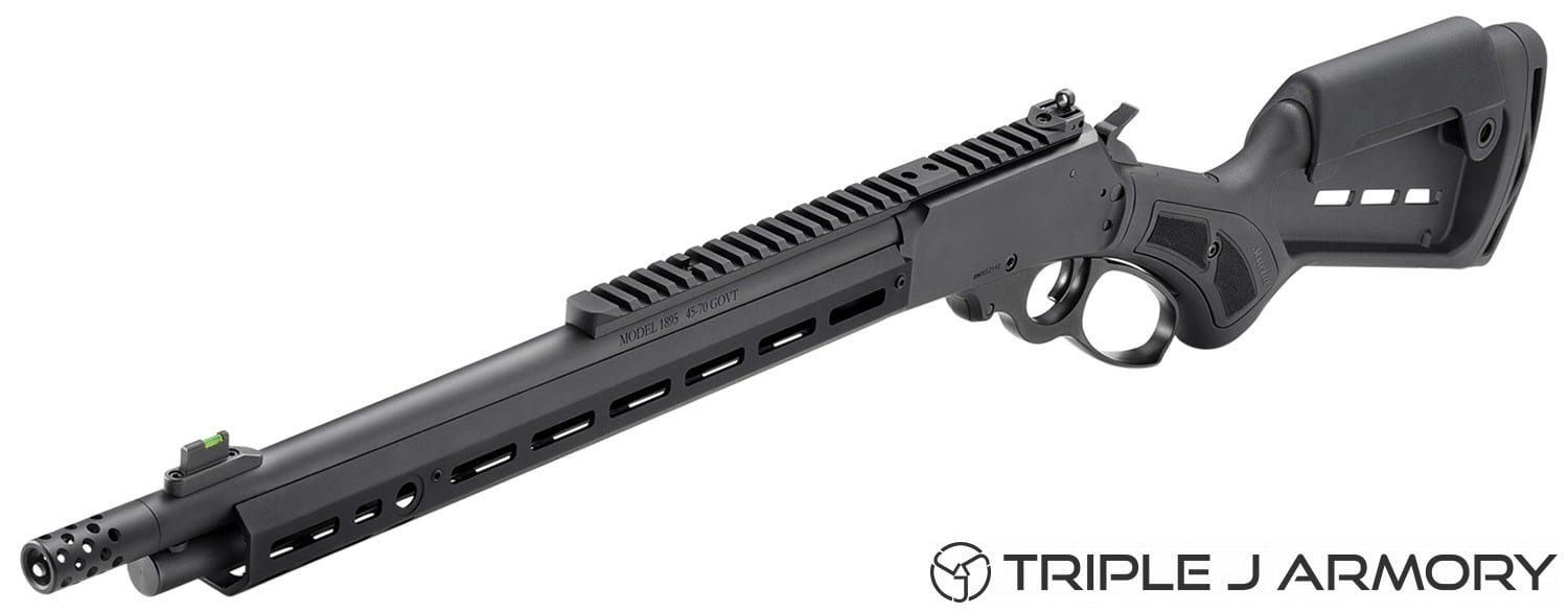 Marlin Firearms 1895 Dark Series ..45-70 Govt Lever Action Rifle Threaded-img-3