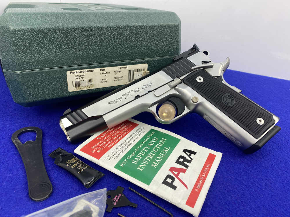 Para-Ordnance PXT 14.45 Limited .45 ACP Pistol 5" *2-TONE w/ TARGET SIGHTS*-img-3