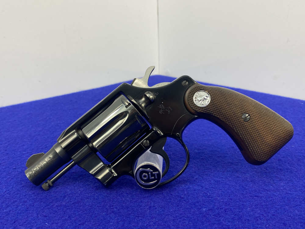 1954 Colt Cobra First Issue .32Colt N.P. 2" *EARLY PRODUCTION SNAKE SERIES*-img-3